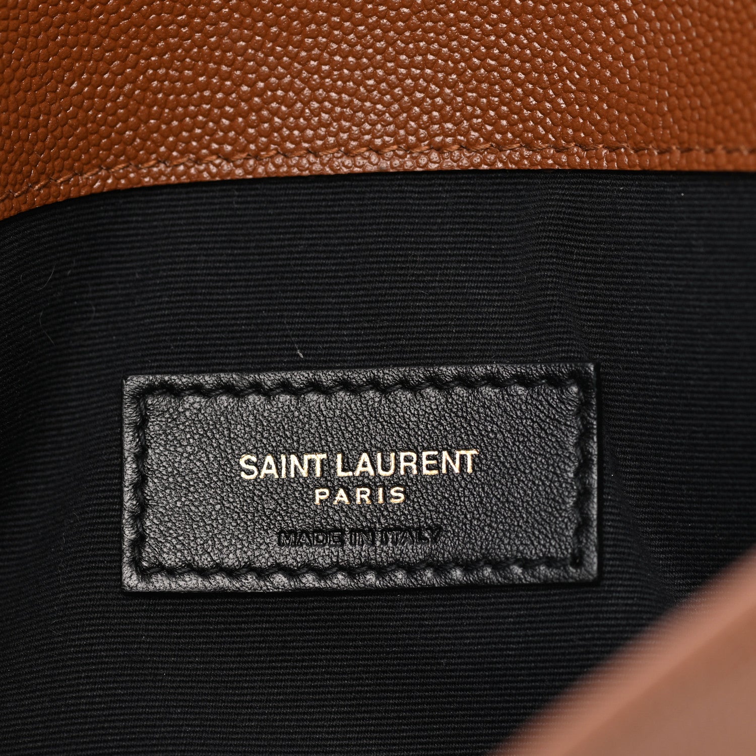 Saint Laurent Grain De Poudre Uptown Pouch Brick 6 of 6