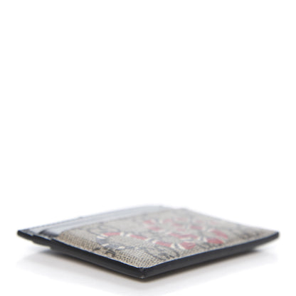 Gucci GG Supreme Monogram Kingsnake Card Holder Beige Black 4 of 7