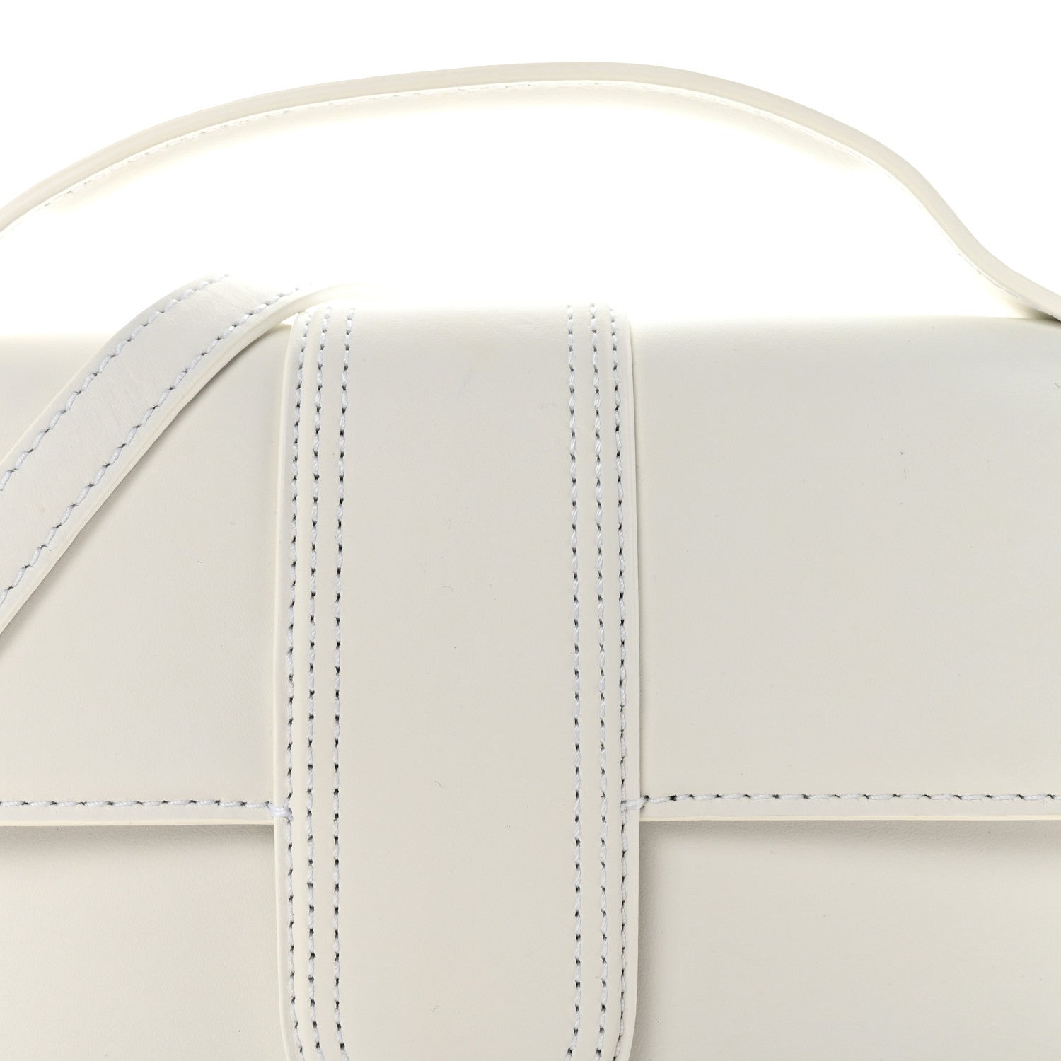 Jacquemus Smooth Calfskin Le Grand Bambino White 6 of 8