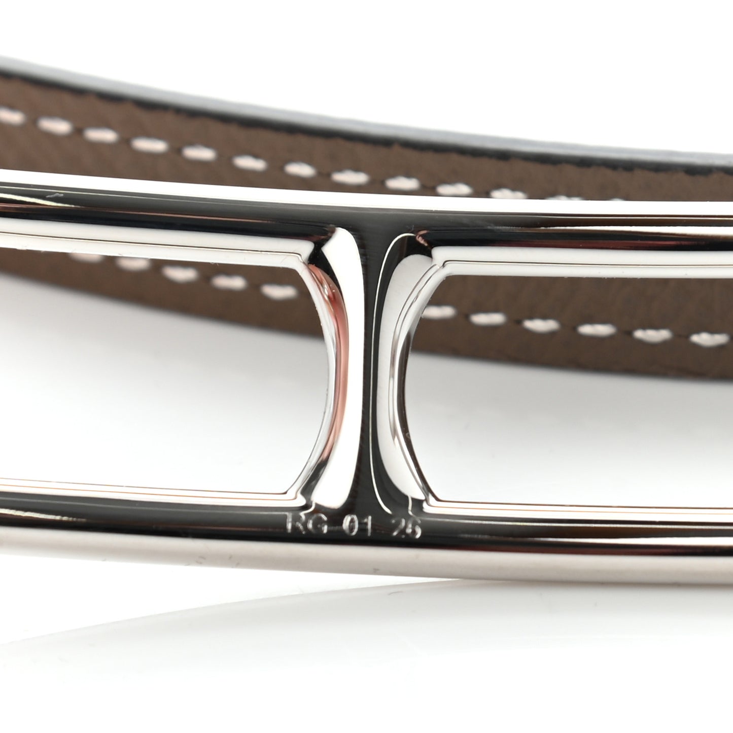 Epsom 13mm Roulis Belt 70 Etoupe White