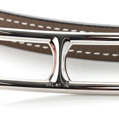 Hermes Epsom 13mm Roulis Belt 70 Etoupe White 6 of 11