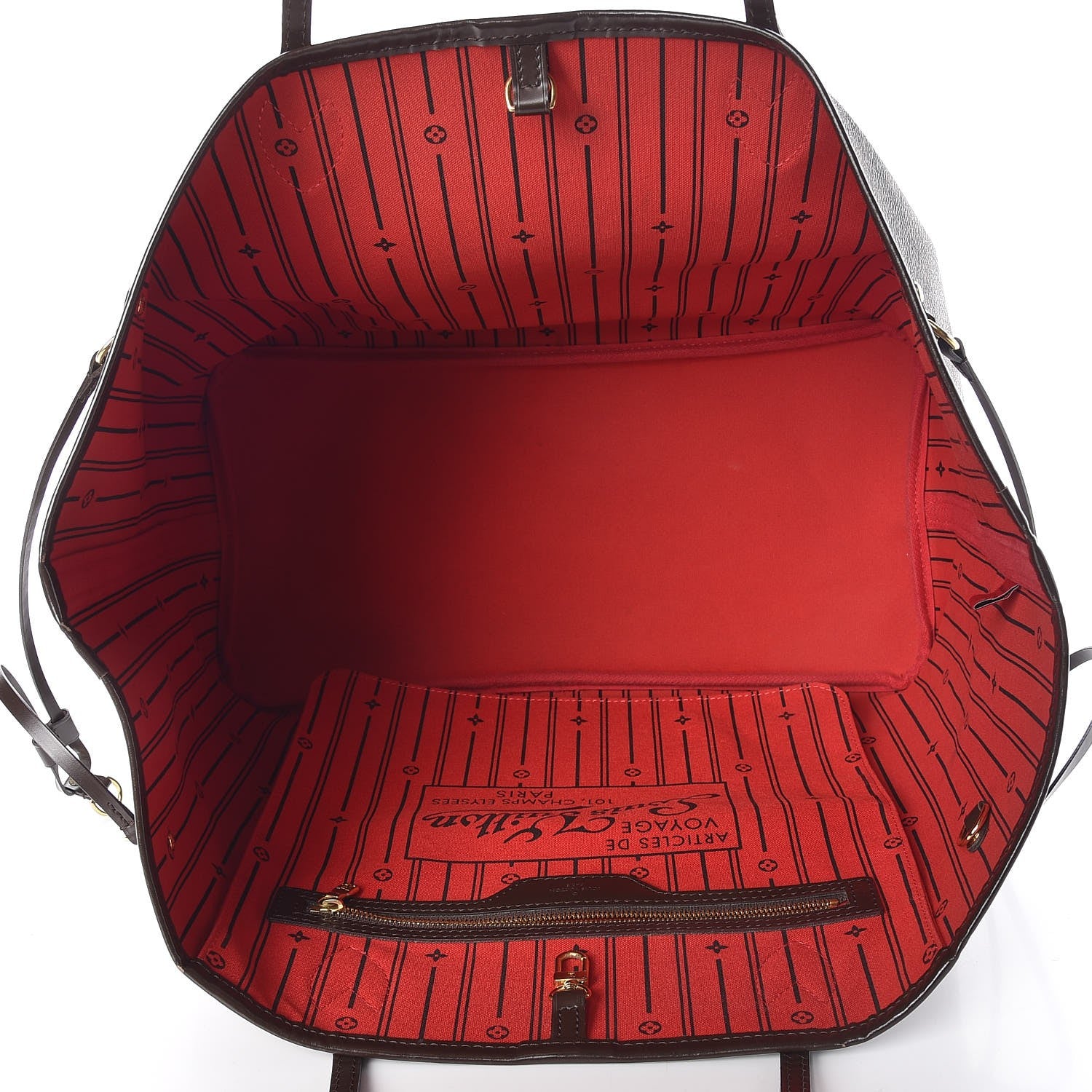 Louis Vuitton Damier Ebene Neverfull GM 5 of 8