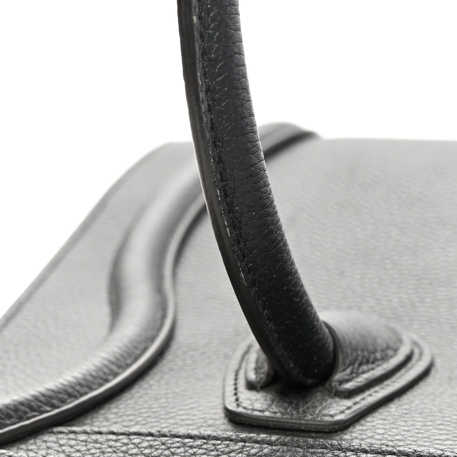 Celine Drummed Calfskin Micro Luggage Black 14 of 14
