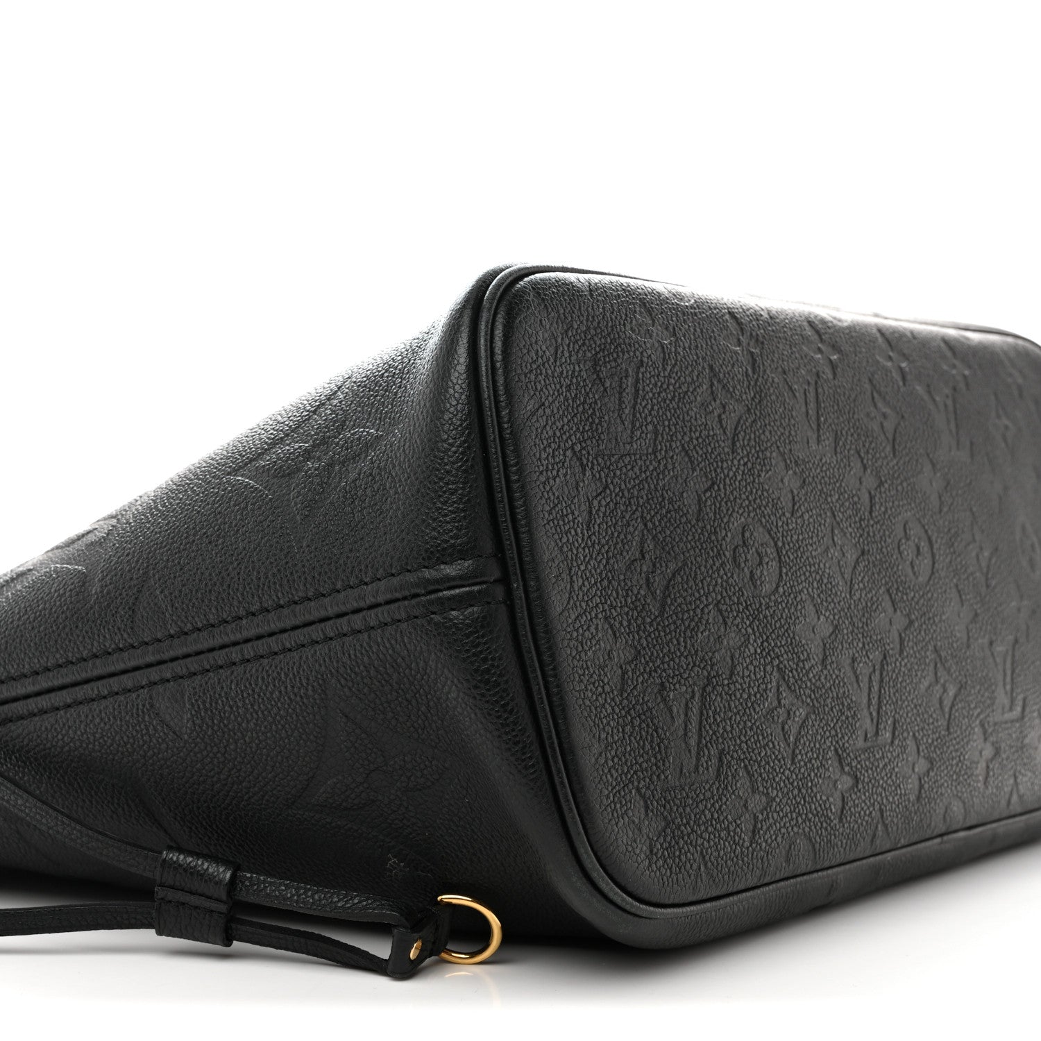 Louis Vuitton Empreinte Monogram Giant Neverfull MM Black 9 of 14