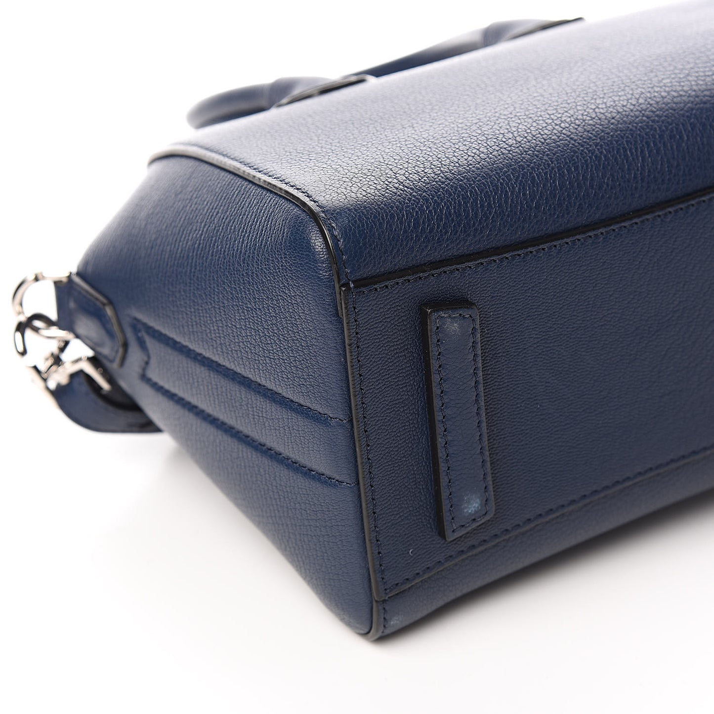 Sugar Goatskin Mini Antigona Night Blue