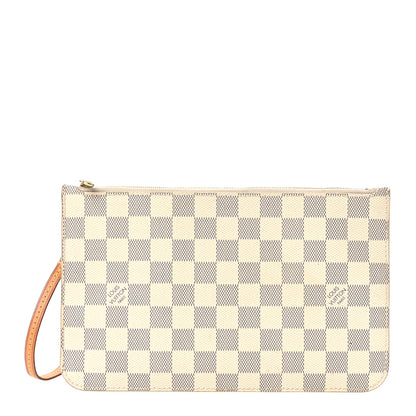 Louis Vuitton Damier Azur Neverfull MM GM Pochette 1 of 8