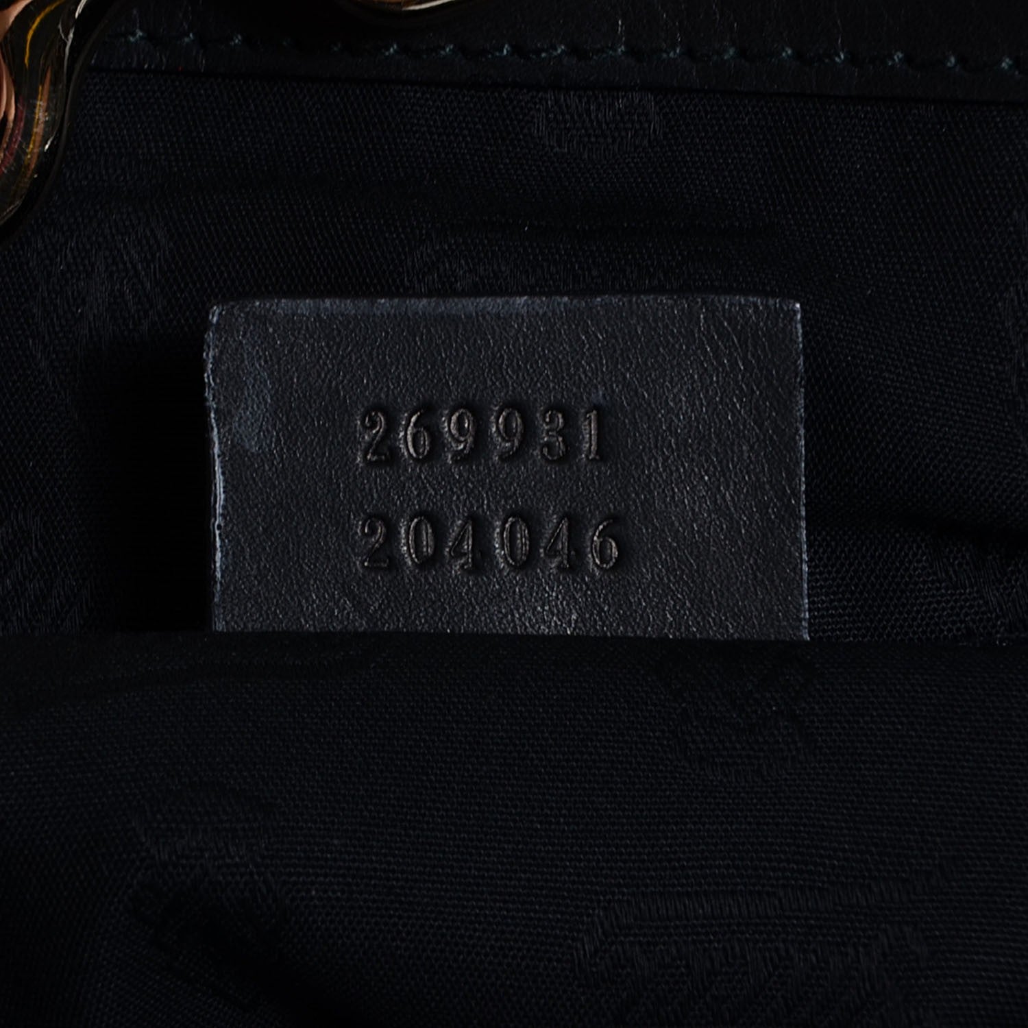Gucci Leather Medium Bridle Tote Black 7 of 9