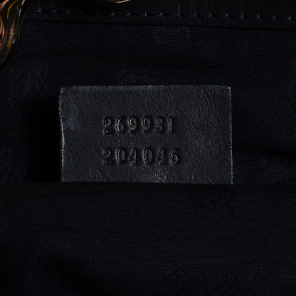 Gucci Leather Medium Bridle Tote Black 7 of 9