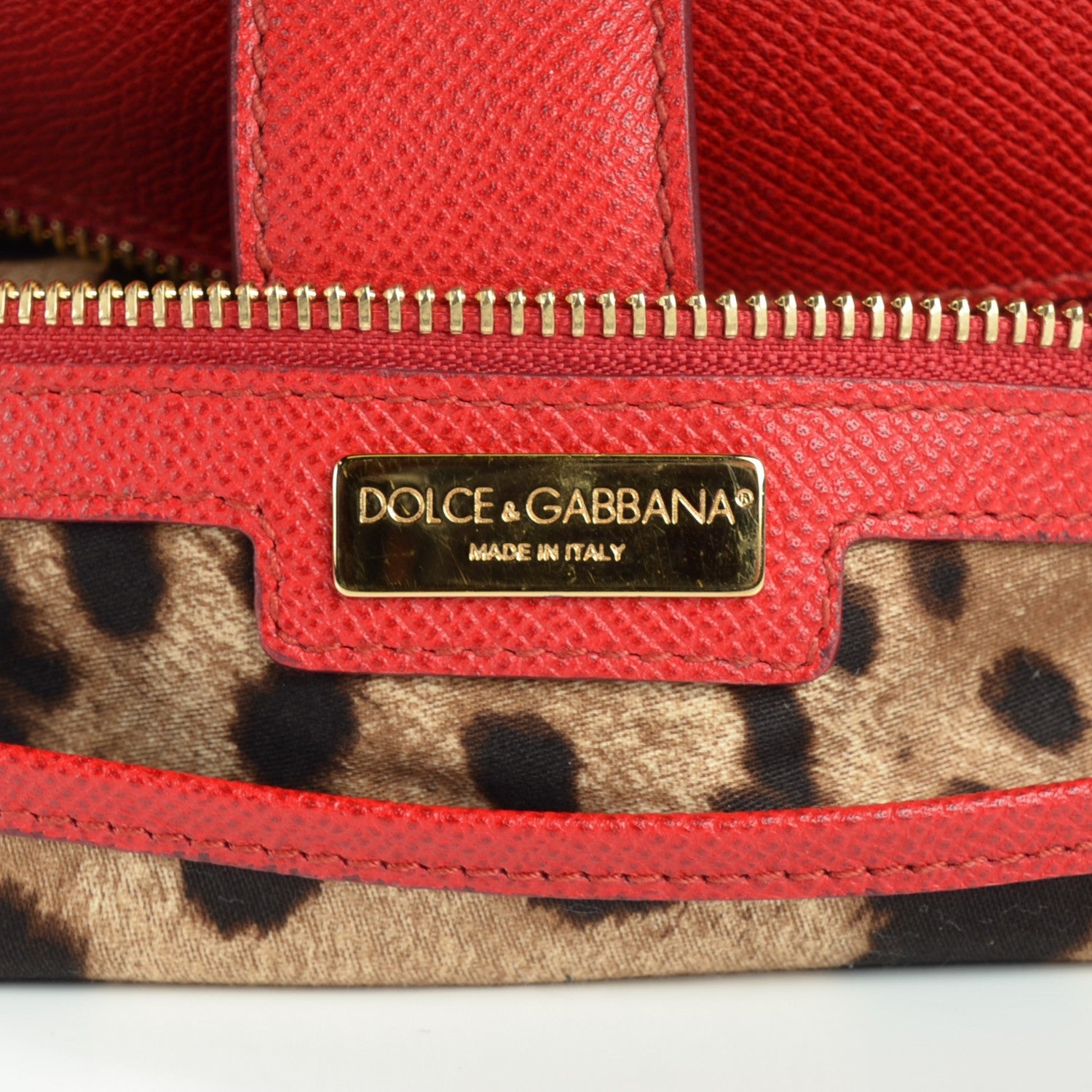 Dolce & Gabbana Dauphine Large Miss Sicily Satchel Red 6 of 7