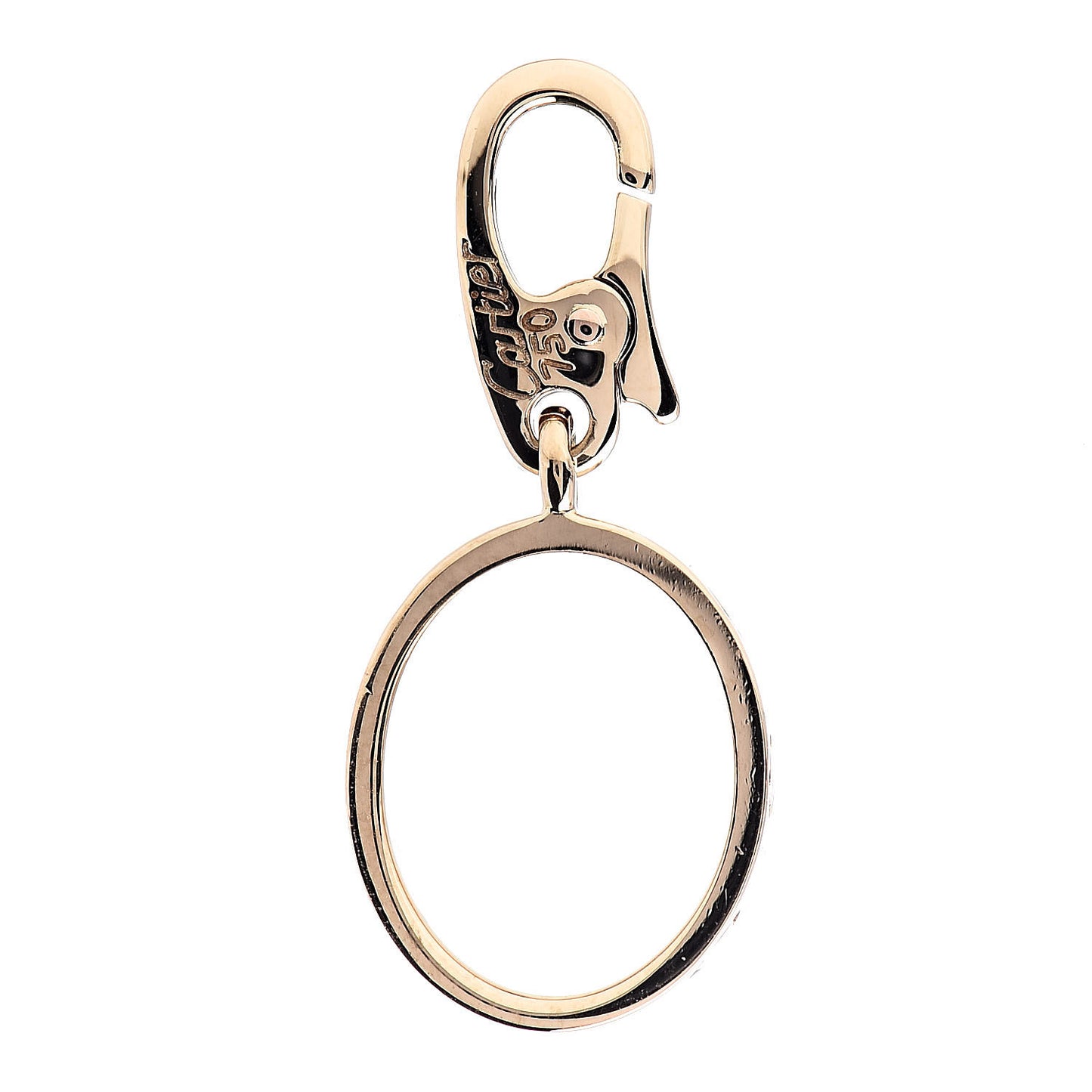 18K Yellow Gold LOVE Ring Charm