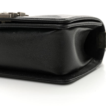 Chanel Caviar Quilted Small Boy Flap Black 10 of 12
