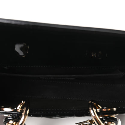 Christian Dior Patent Cannage Small Lady D-Joy Black 5 of 10