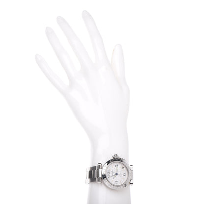 Cartier Stainless Steel 35mm Pasha GMT Automatic Watch 2 of 6