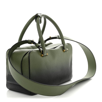 Delvaux Grained Bullskin Gradient Cool Box MM Green Black 3 of 9