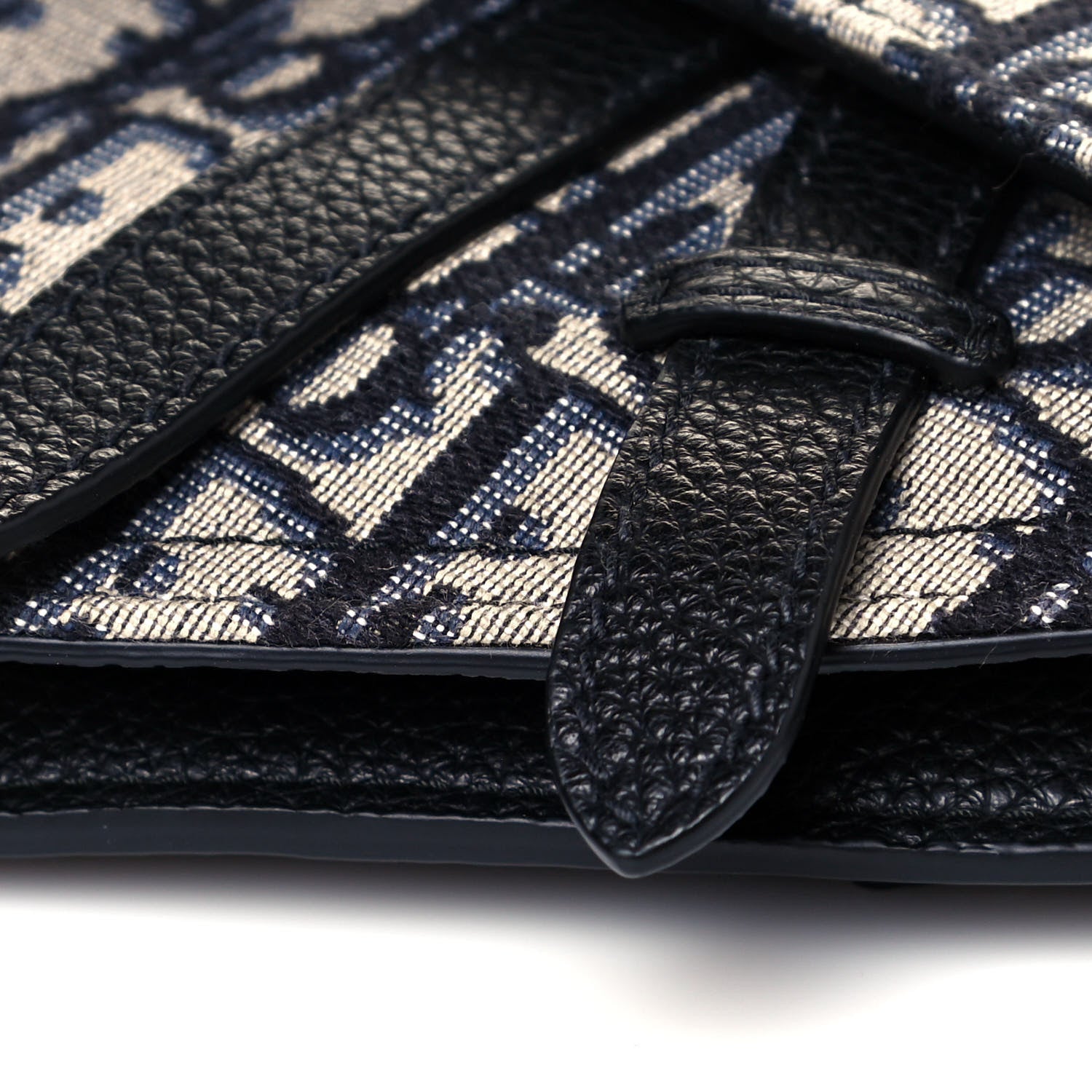 Christian Dior HOMME Oblique Saddle Belt Bag Blue 8 of 11