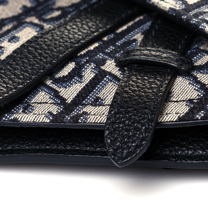 Christian Dior HOMME Oblique Saddle Belt Bag Blue 8 of 11