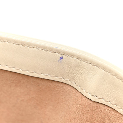 Gucci Calfskin Matelasse Mini GG Marmont Shoulder Bag White 14 of 18