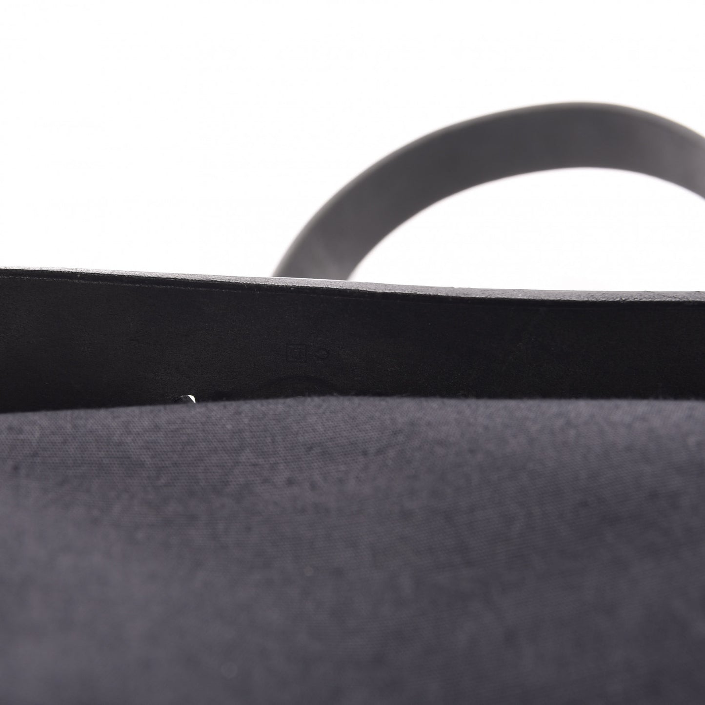 Toile Vache Calfskin Herbag 39 MM Black