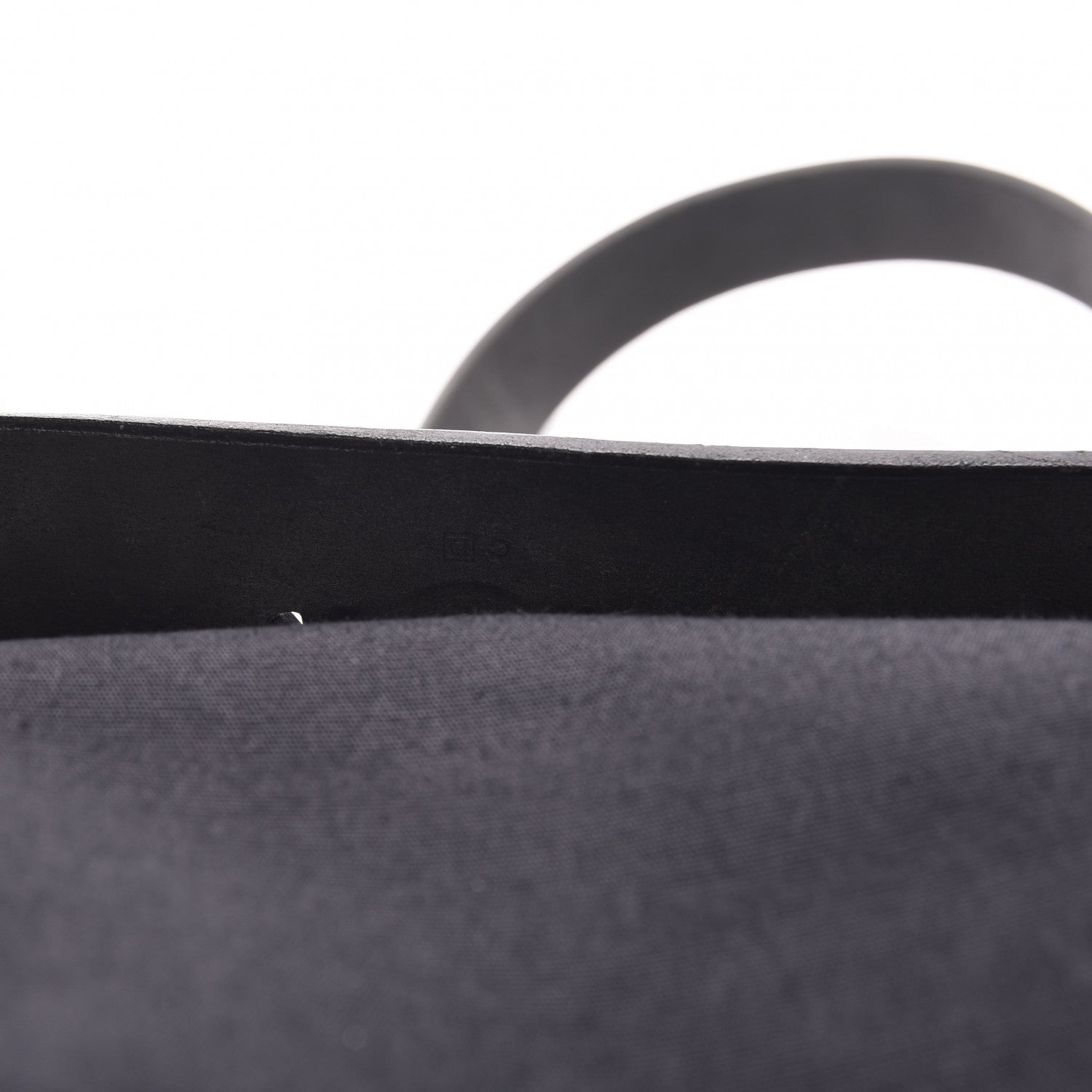 Hermes Toile Vache Calfskin Herbag 39 MM Black 8 of 12
