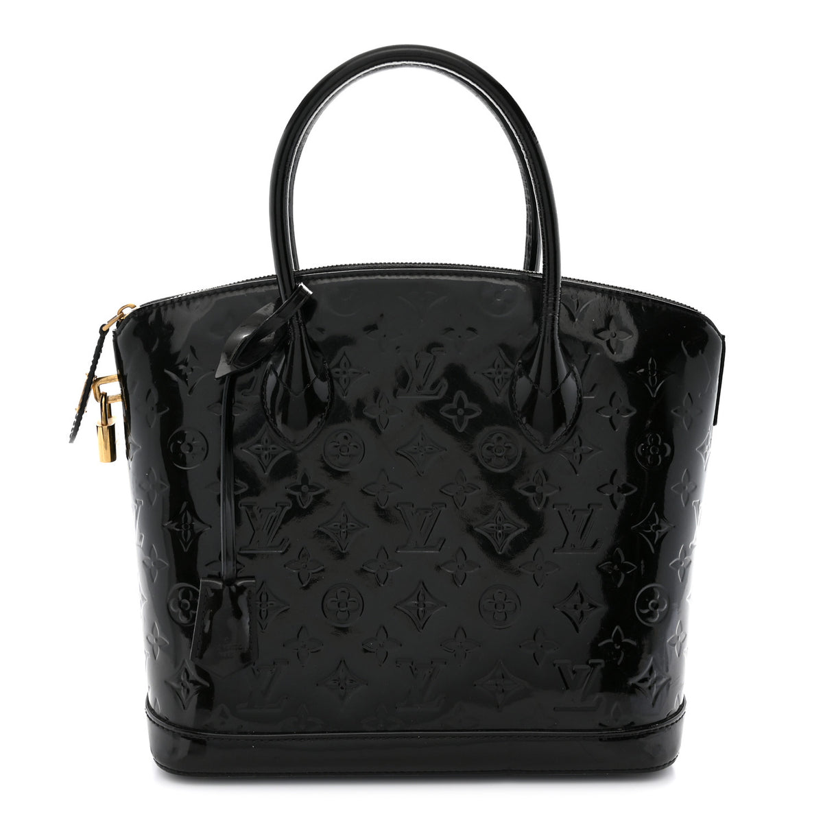 Louis Vuitton Vernis Lockit PM Black 1 of 12