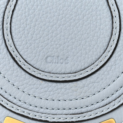 Chloe Calfskin Nano Marcie Saddle Bag Shady Blue 7 of 12