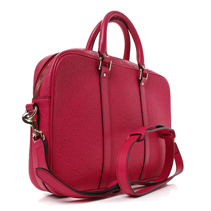 Gucci HIlary Lux GG Monogram Embossed Briefcase  Blossom 3 of 10