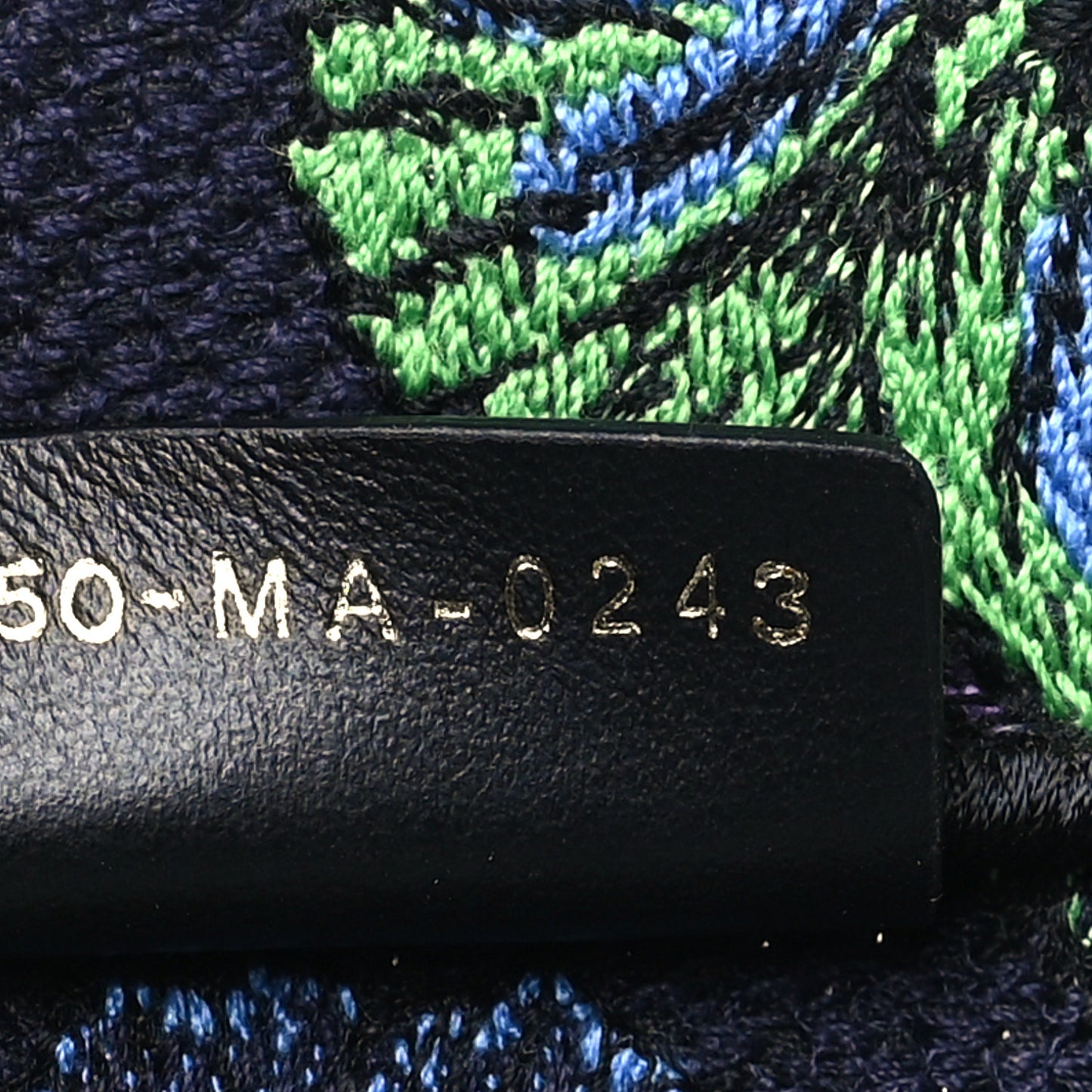 Canvas Embroidered Medium Toile de Jouy Voyage Book Tote Blue Multicolor