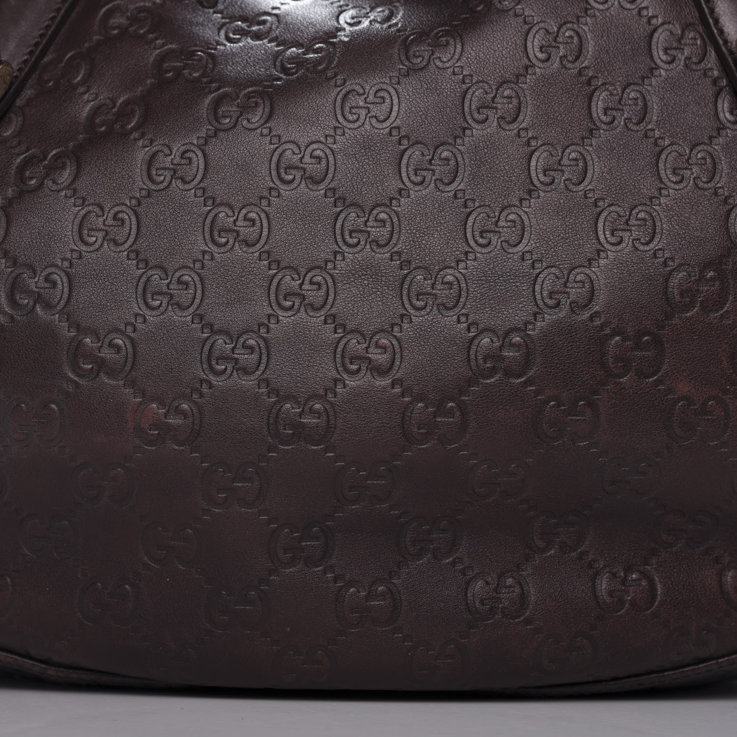Gucci Guccissima Pelham Shoulder Bag Chocolate 15 of 15