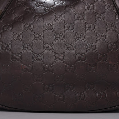 Gucci Guccissima Pelham Shoulder Bag Chocolate 15 of 15