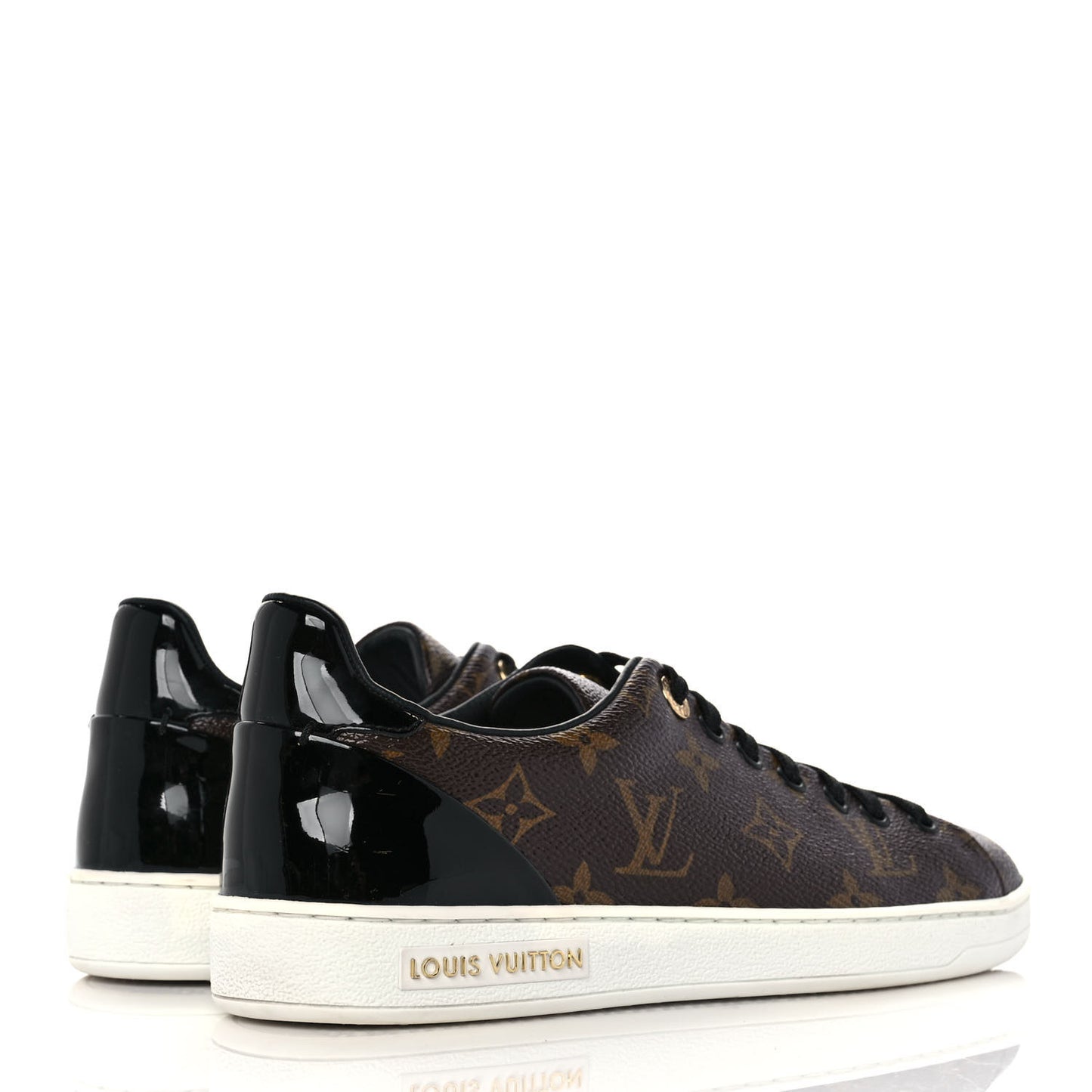 Patent Monogram Frontrow Sneakers 37.5