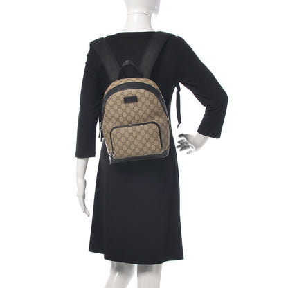Gucci GG Supreme Monogram Small Eden Day Backpack Black 2 of 11