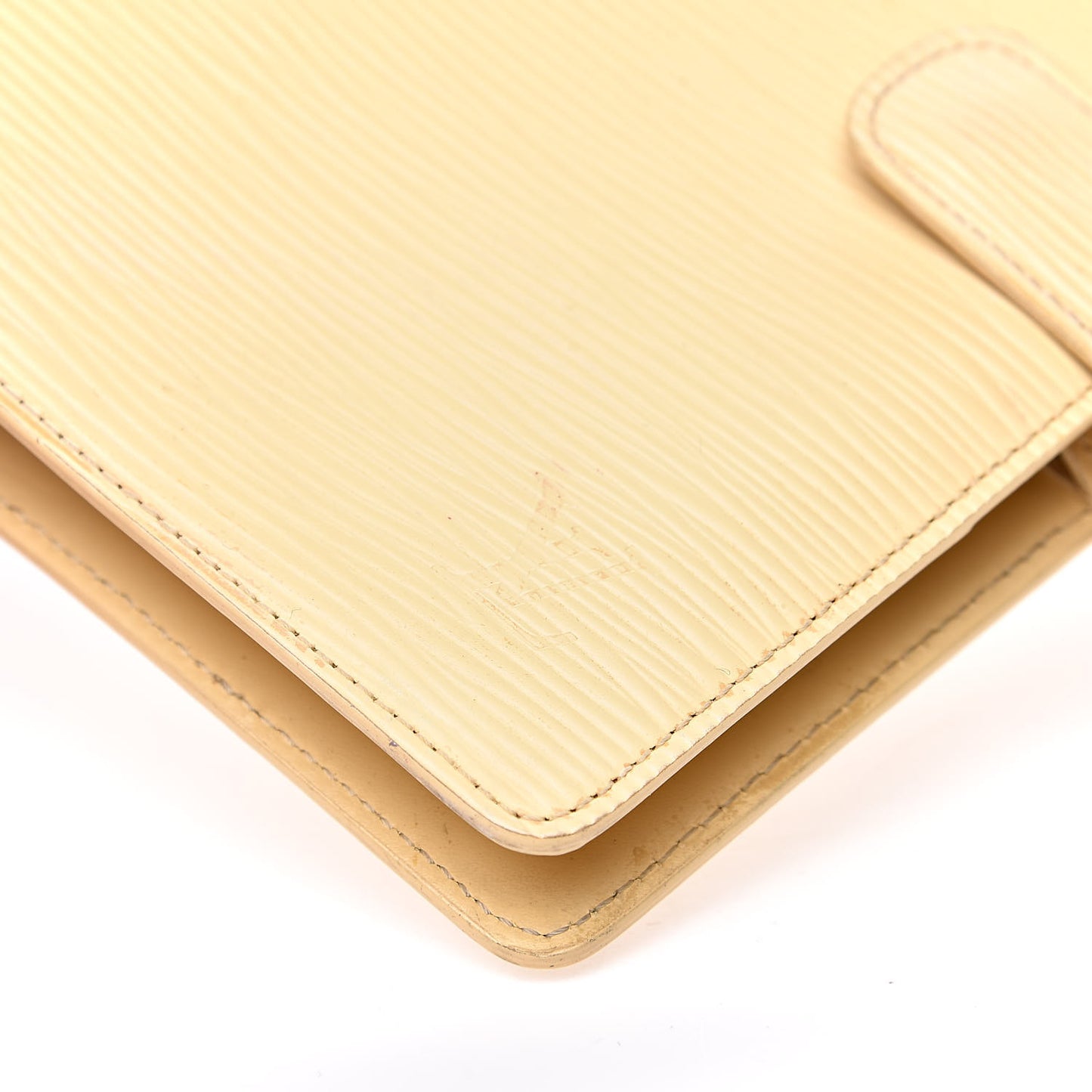 Epi Medium Ring Agenda Cover Vanilla