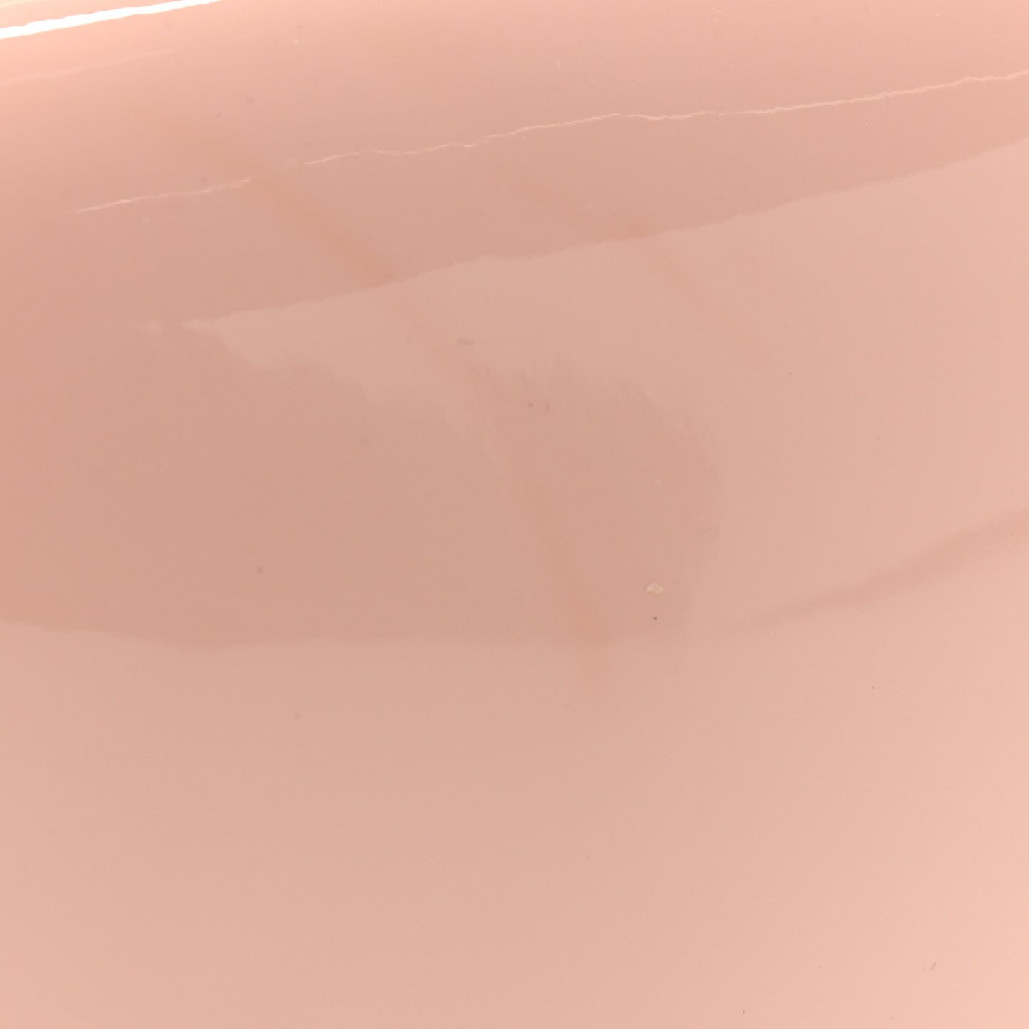 Patent Calfskin Monogram Cherrywood PM Rose Ballerine