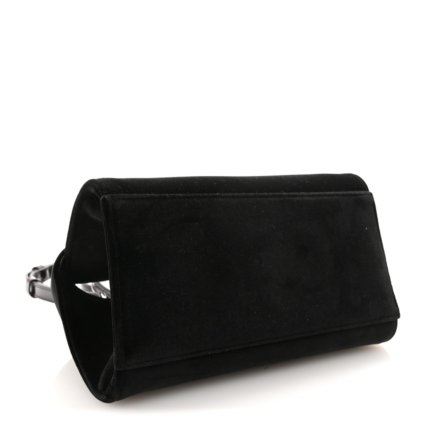 Velvet Strass XS Hug Bag Black