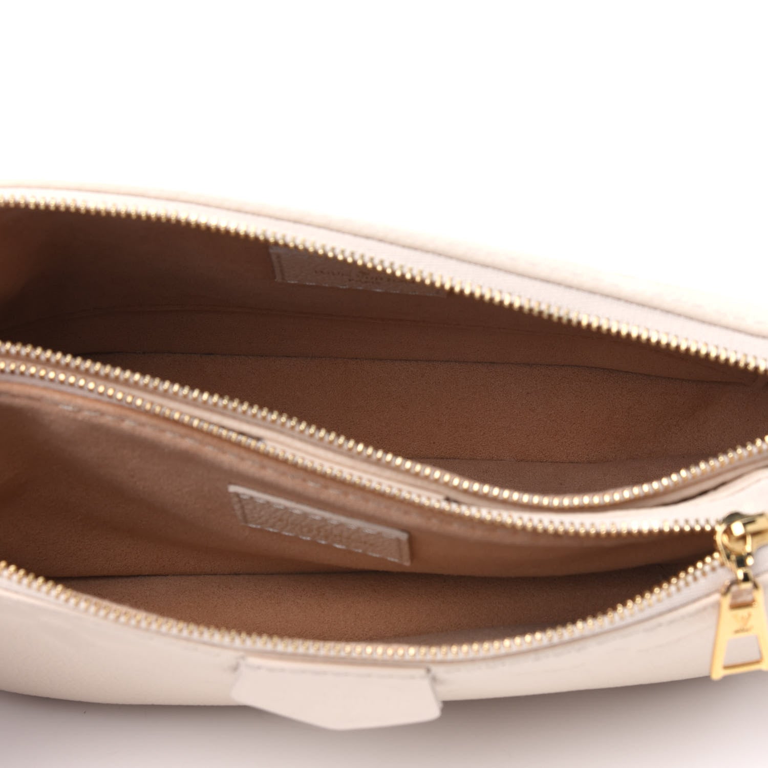 Louis Vuitton Empreinte Monogram Giant Multi Pochette Accessories Cream 4 of 4