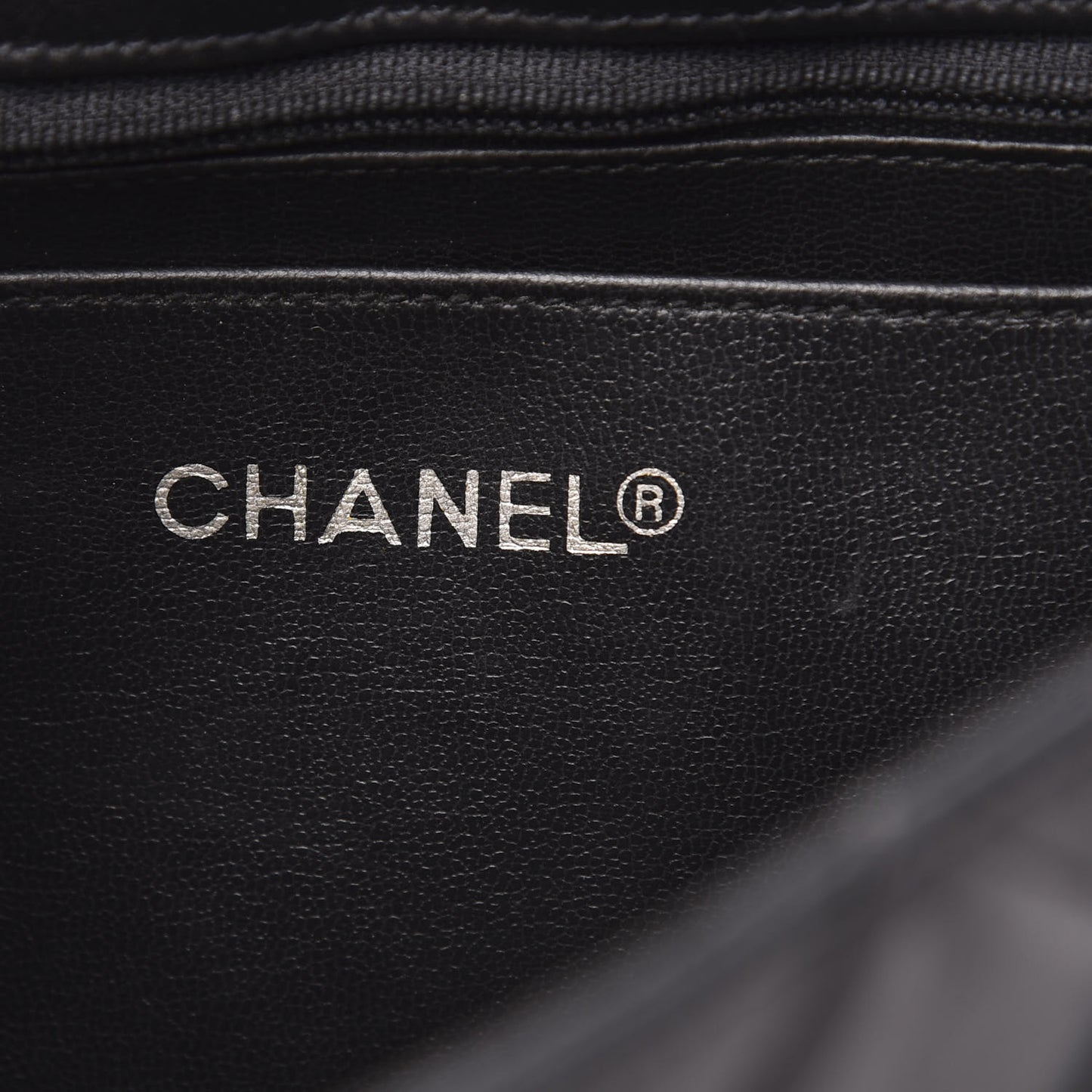 Lambskin Quilted Small Single Flap Black