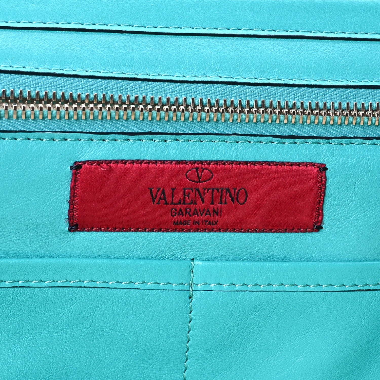 Valentino Garavani Vitello Medium Rockstud Tote Colibri 6 of 11