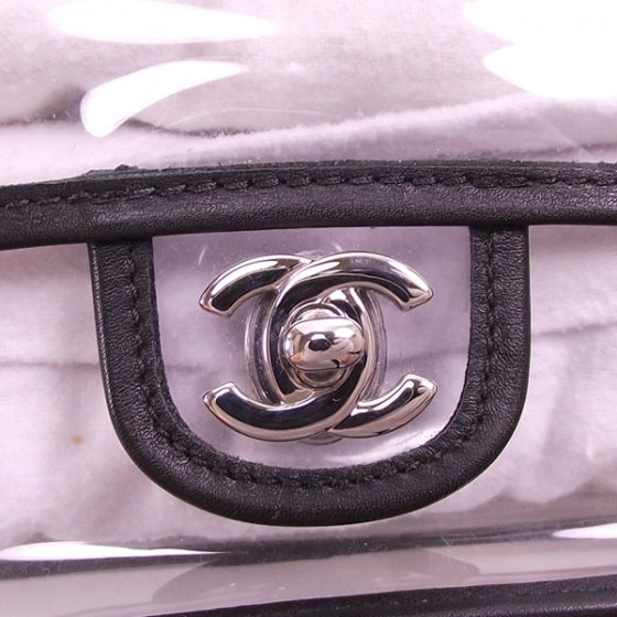 Chanel Vinyl Transparent Flap 8 of 11
