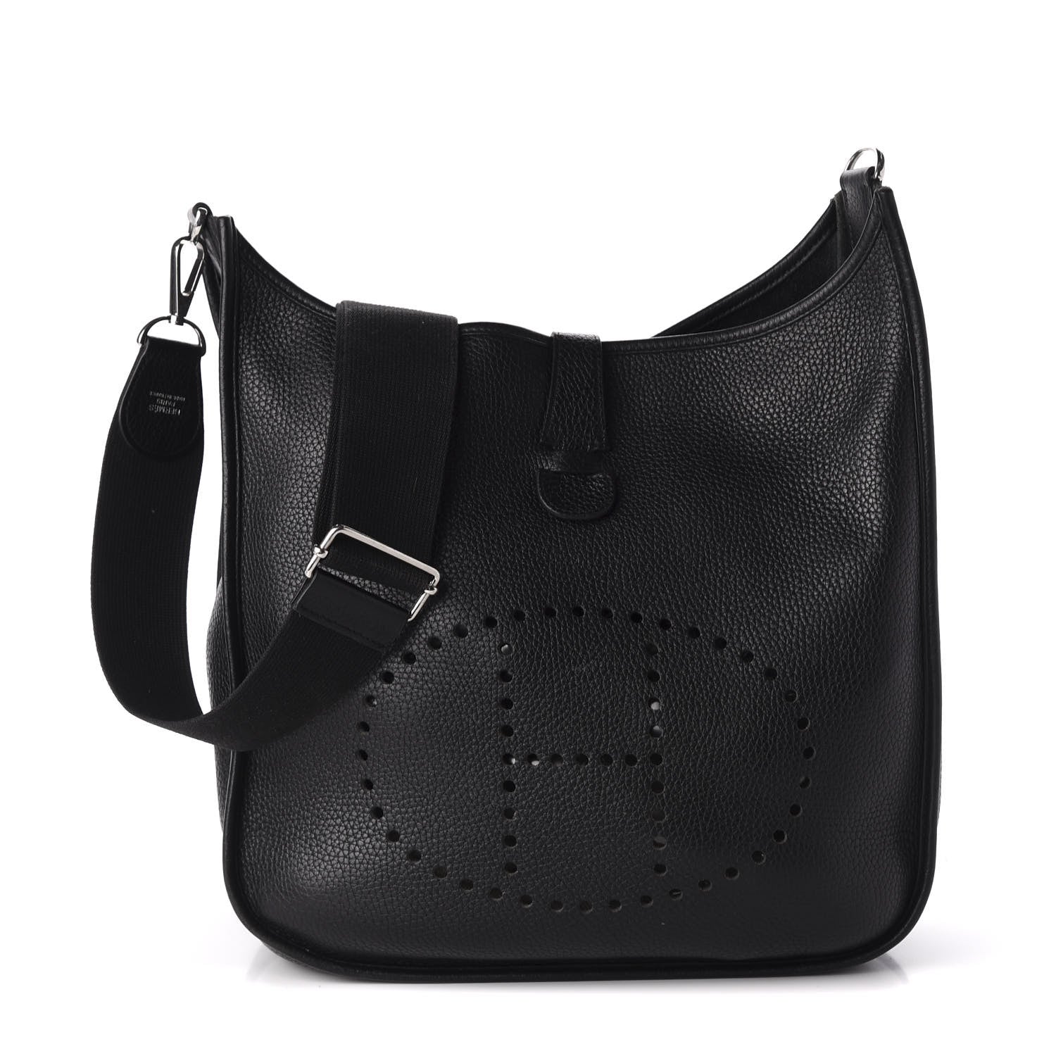 Hermes Taurillon Clemence Evelyne III GM Black 1 of 10