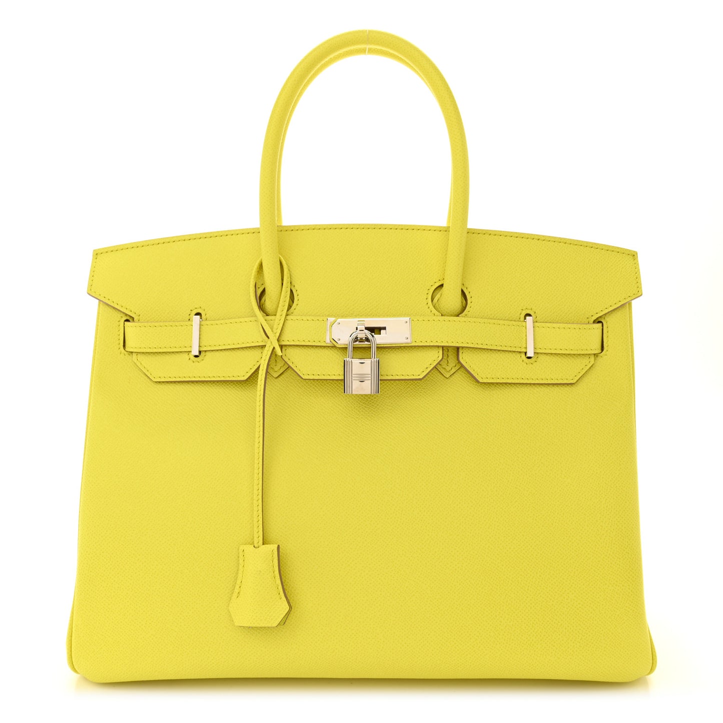 Epsom Birkin 35 Lime