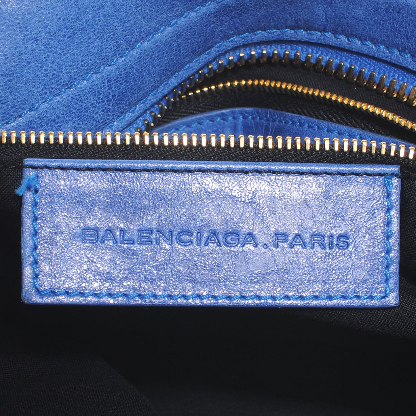 Agneau Giant 21 Gold Hardware Part Time Electric Bleu