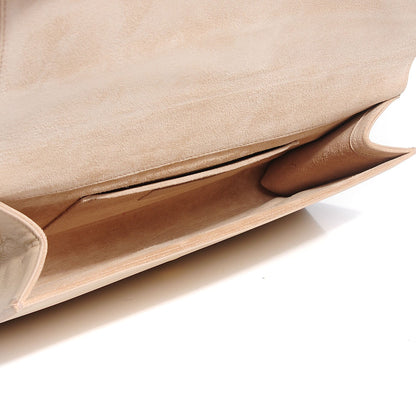 Saint Laurent Calfskin Classic Y Clutch Light Beige 6 of 8
