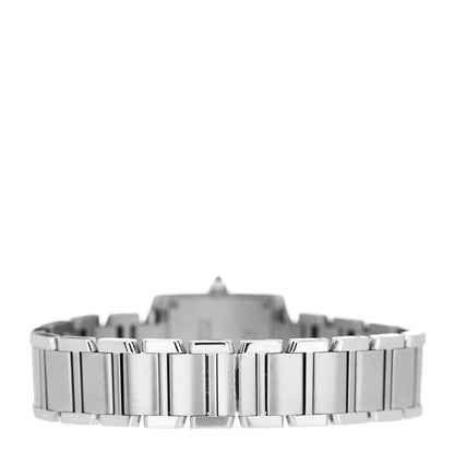 Cartier Stainless Steel 20mm Tank Francaise Quartz Watch 3 of 4