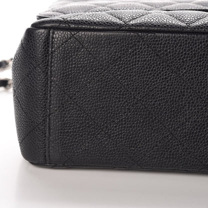 Chanel Caviar Quilted Maxi Double Flap Black 12 of 14