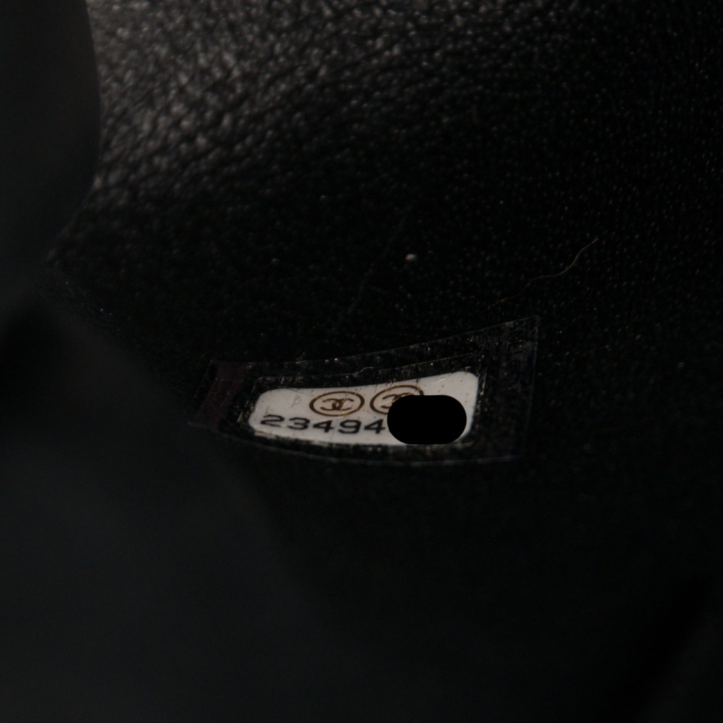 Caviar Lizard Quilted Medium Coco Handle Flap Black