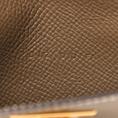 Hermes Epsom Kelly Pocket Compact Wallet Etoupe 6 of 7