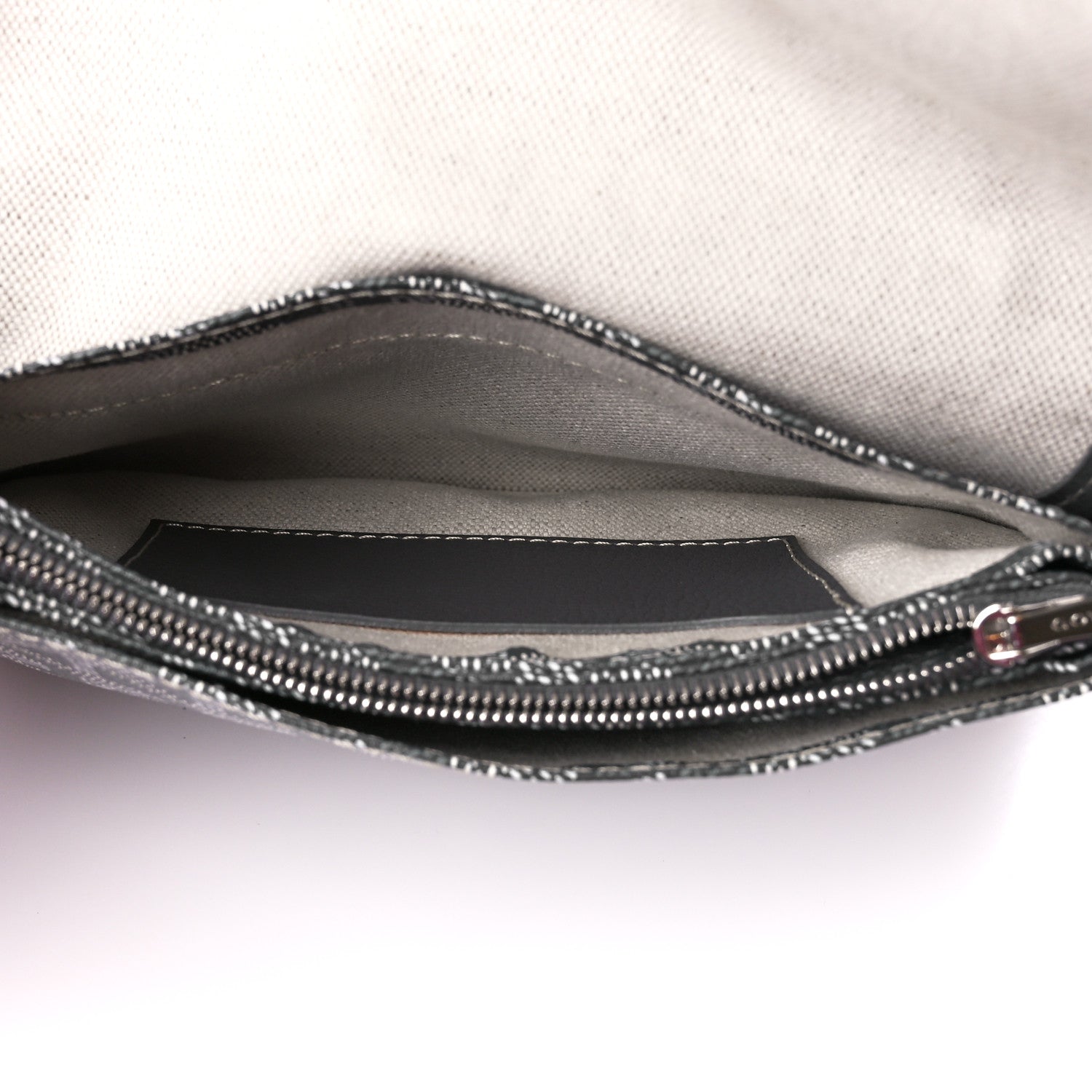 Goyard Goyardine Plumet Wallet Clutch Grey 6 of 12