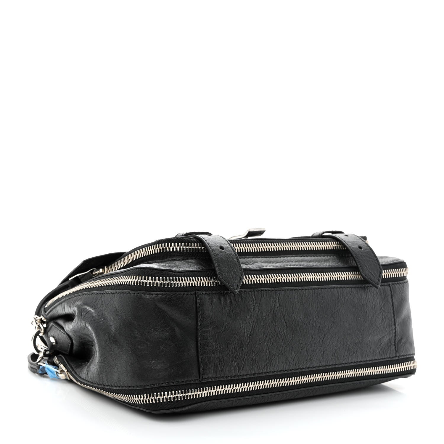 Proenza Schouler Lambskin Medium PS1 Plus Zip Satchel Black 4 of 9