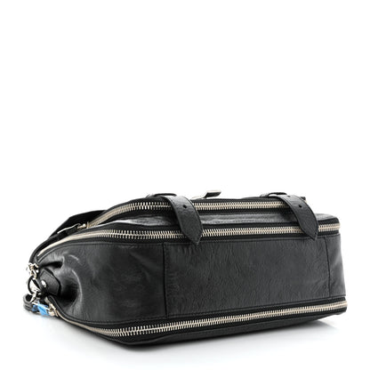 Proenza Schouler Lambskin Medium PS1 Plus Zip Satchel Black 4 of 9