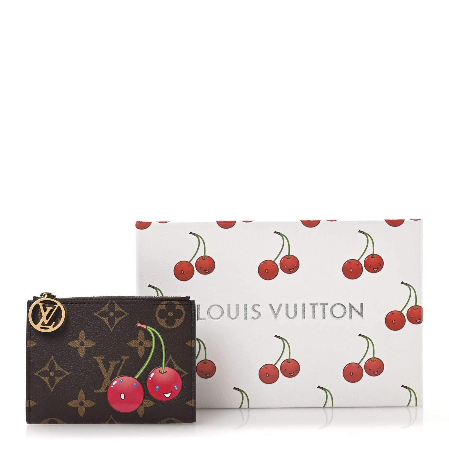 Louis Vuitton LV X TM Monogram Cerises Lisa Wallet 7 of 7